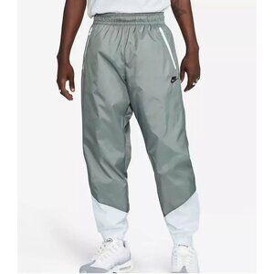 Nike Windrunner Mens Medium Gray Lined Woven Pants Running Track DX0653-084